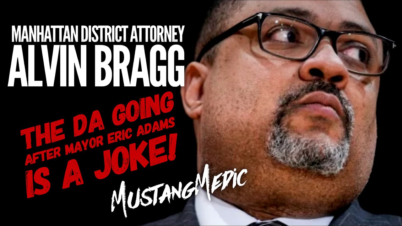 Alvin Bragg is a total joke! So I thought I’d be funny on this short take.