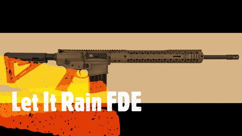 Black Rain AR 10 in FDE