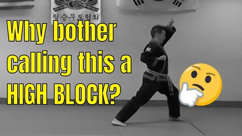 BUNHAE JOURNEY -Why call it a High Block?