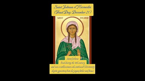 Saint Juliana of Nicomedia – The Martyr of Faith and Strength