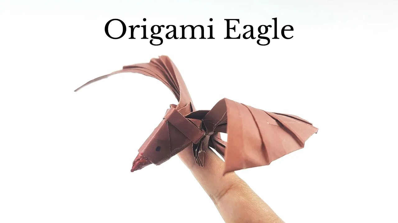 Origami Eagle Tutorial - DIY Easy Paper Crafts