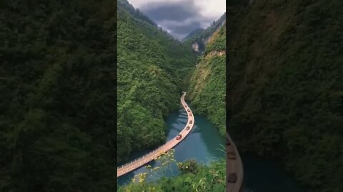 Floating Bridge Hubei Province / China / Floating Bridge / Hubei Province