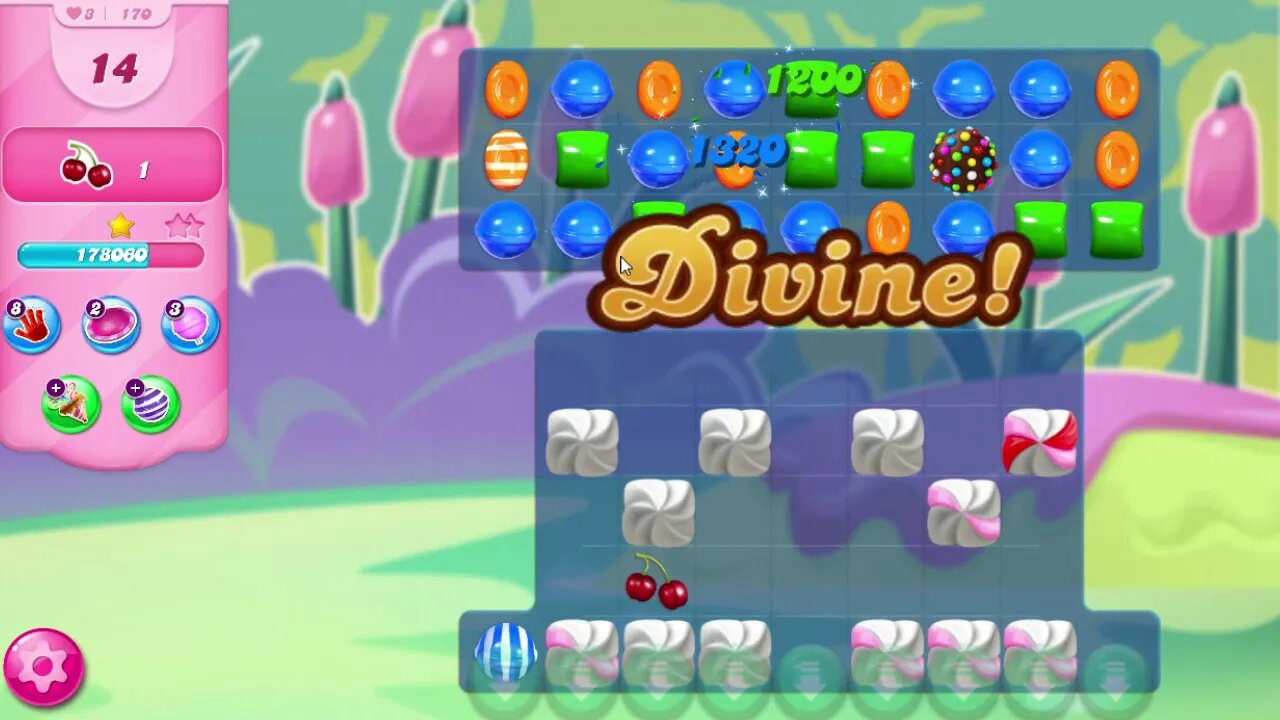 Candy Crush Saga Level 170