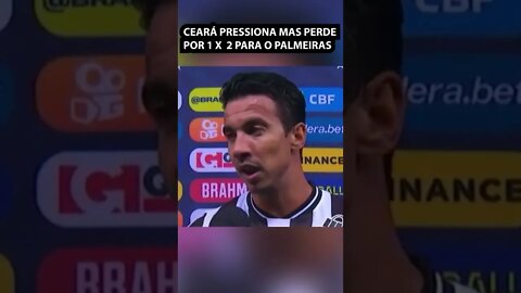 RIGONATO FALA AO VIVO POS JOGO DO CEARÁ 1x2 PALMEIRAS - BRASILEIRÃO 2022 - NOTÍCIAS DO CEARÁ