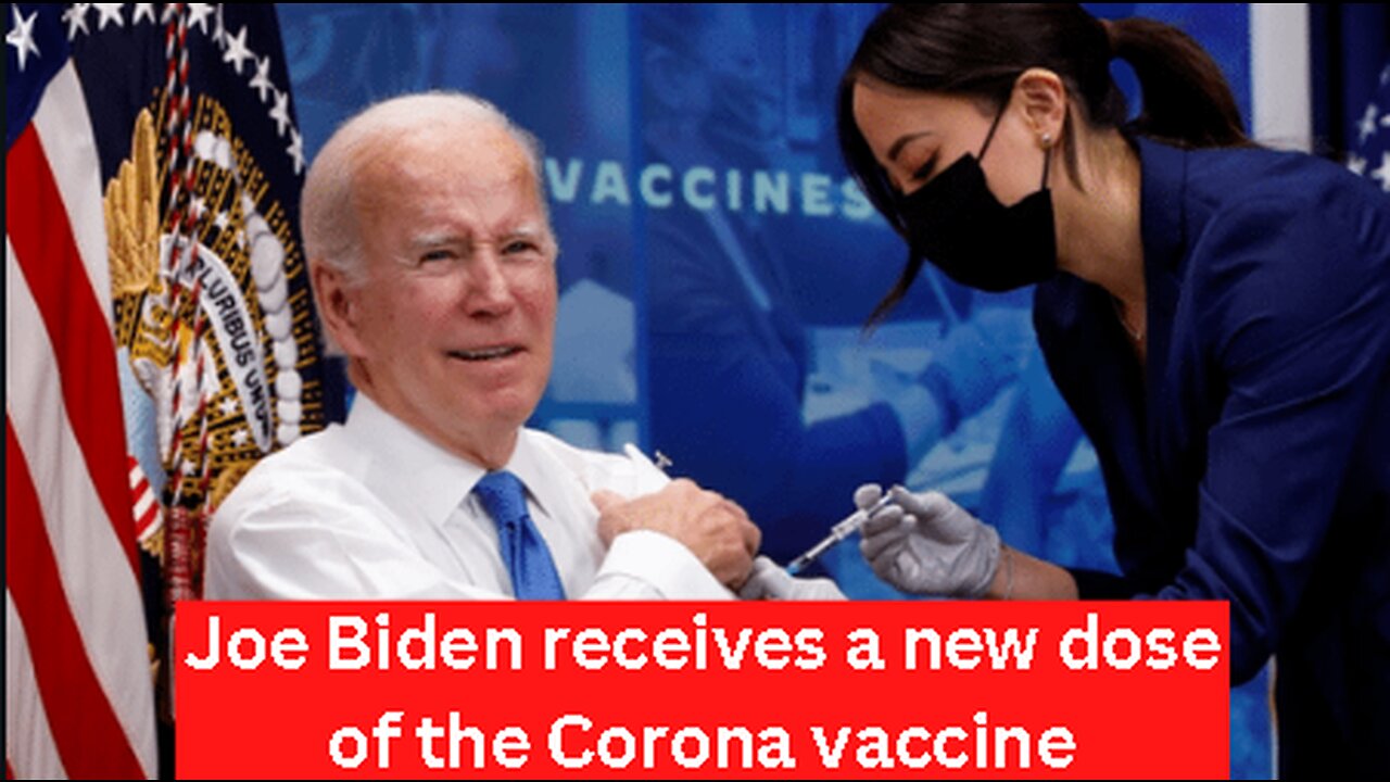 Biden receives an updated vaccine against Corona and calls on Americans to take a booster dose