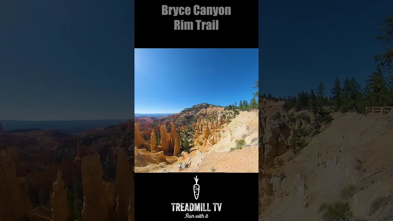 Beautiful Bryce Canyon Rim Trail