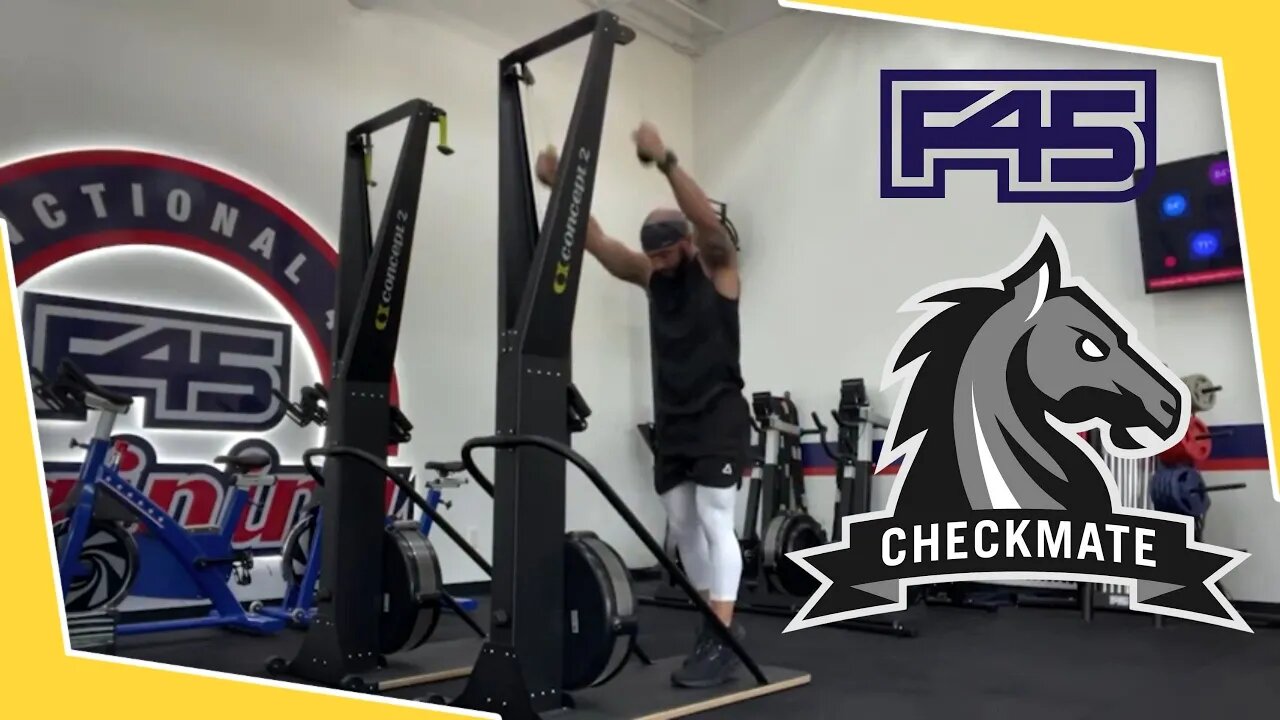 F45 TRAINING VLOG: CHECKMATE WORKOUT | Hybrid