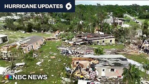 Florida resident describes extent of home damage from Hurricane Milton