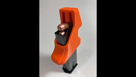 Browning Hi Power Speedloader 40 S&W 9mm - 10 round mag loading - 2nd method