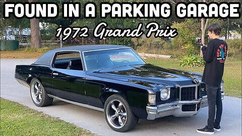 Found In a Parking Garage 1972 Pontiac Grand Prix