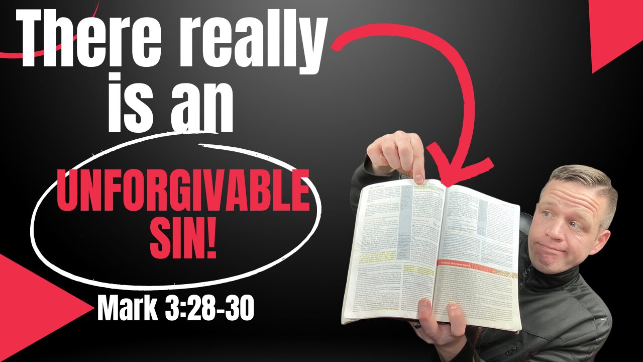 There Really is an Unforgivable Sin?