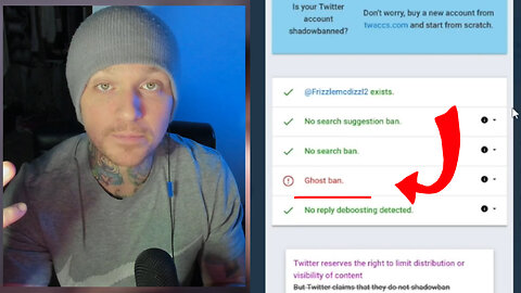I am "ghost banned" on Twitter w/ Russel Brand & Matt Taibbi