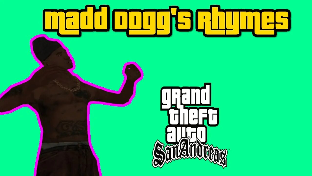 Grand Theft Auto San Andreas - Madd Dogg's Rhymes [All Cutscenes, No Commentary]