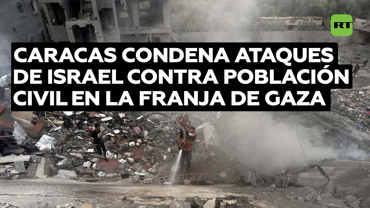 Venezuela rechaza el ataque israelí contra el campo de refugiados en Gaza