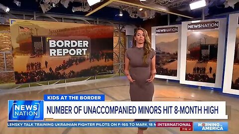 THE NUMBER OF UNACCOMPANIED CHILDREN ARRIVING AT THE SOUTHERN BORDER IS AT ITS PEAK SINCE DECEMBER.