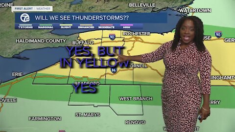 7 First Alert Forecast 6 p.m. Update, Sunday, September 12