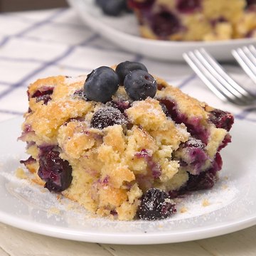 Buttermilk Blueberry Breakfast Cake