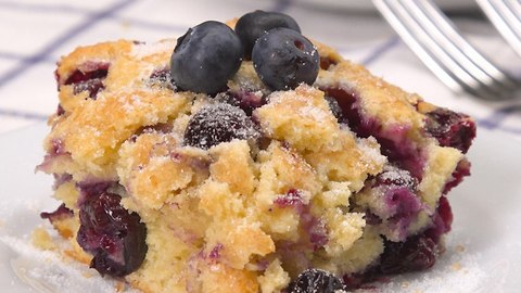 Buttermilk Blueberry Breakfast Cake