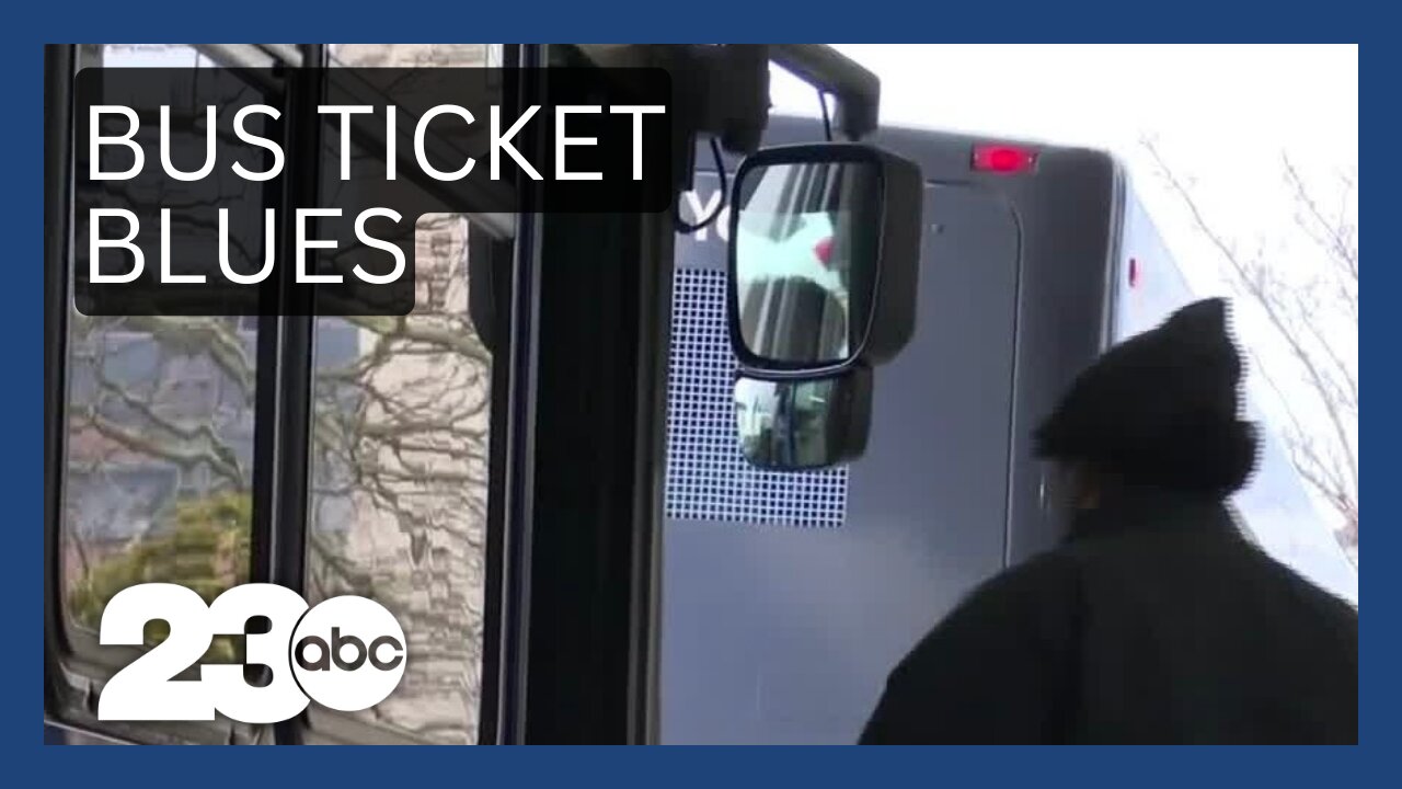 Sergeant buys bus ticket for robbed blind man