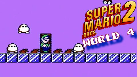 Super Mario Bros. 2 (Nintendo Entertainment System) World 4