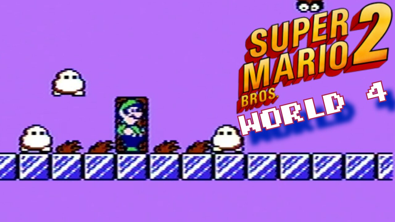 Super Mario Bros. 2 (Nintendo Entertainment System) World 4