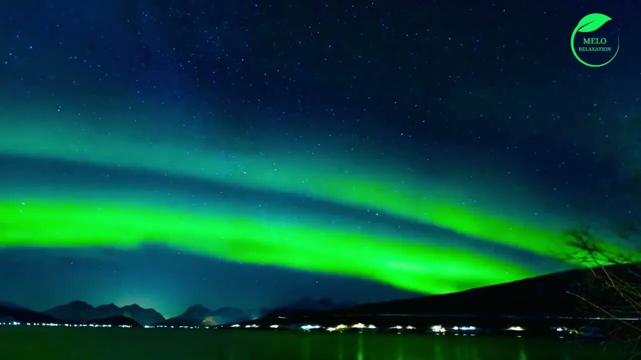 Beautiful Northern Lights will make you feel relaxed😌