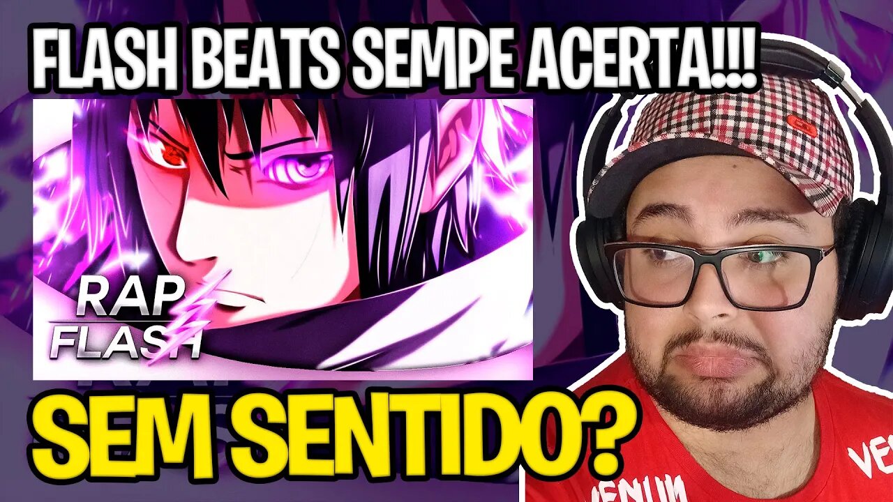 REACT ♫ SASUKE RAP | "Pelo meu irmão" | Flash Beats (Naruto) (Prod. WB Beats)