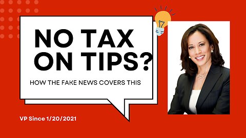 No Tax on Tips? Kamala Harris Agrees With Donald Trump