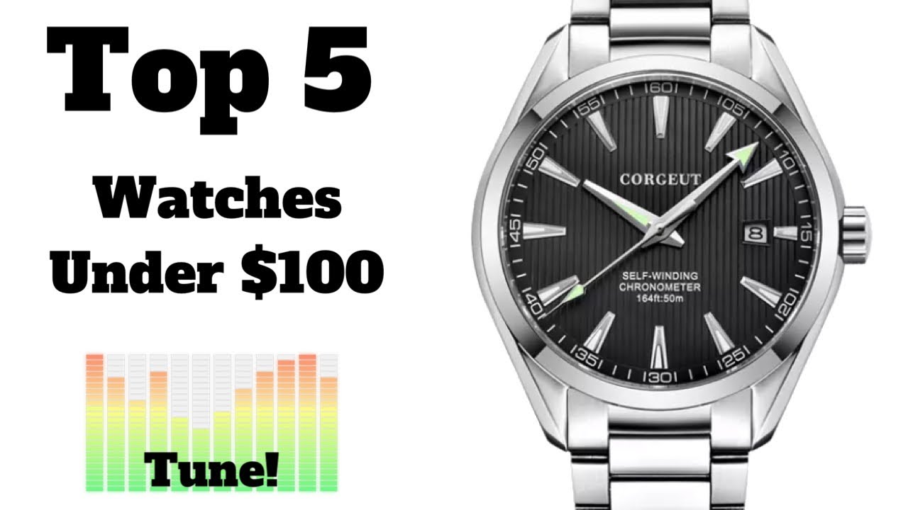 🏆 Top 5 Watches Under $100 on AliExpress Oct 2020