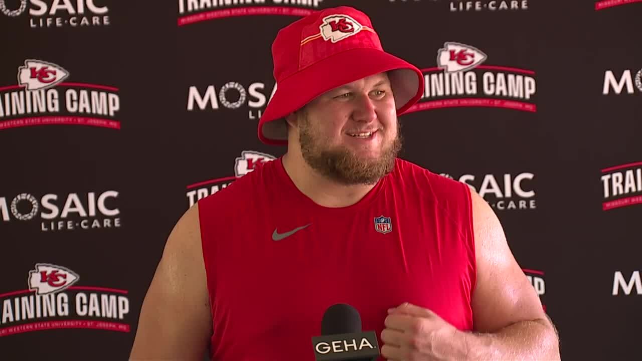 Chiefs C Creed Humphrey: New tackles share 'same mindset' as returning OL