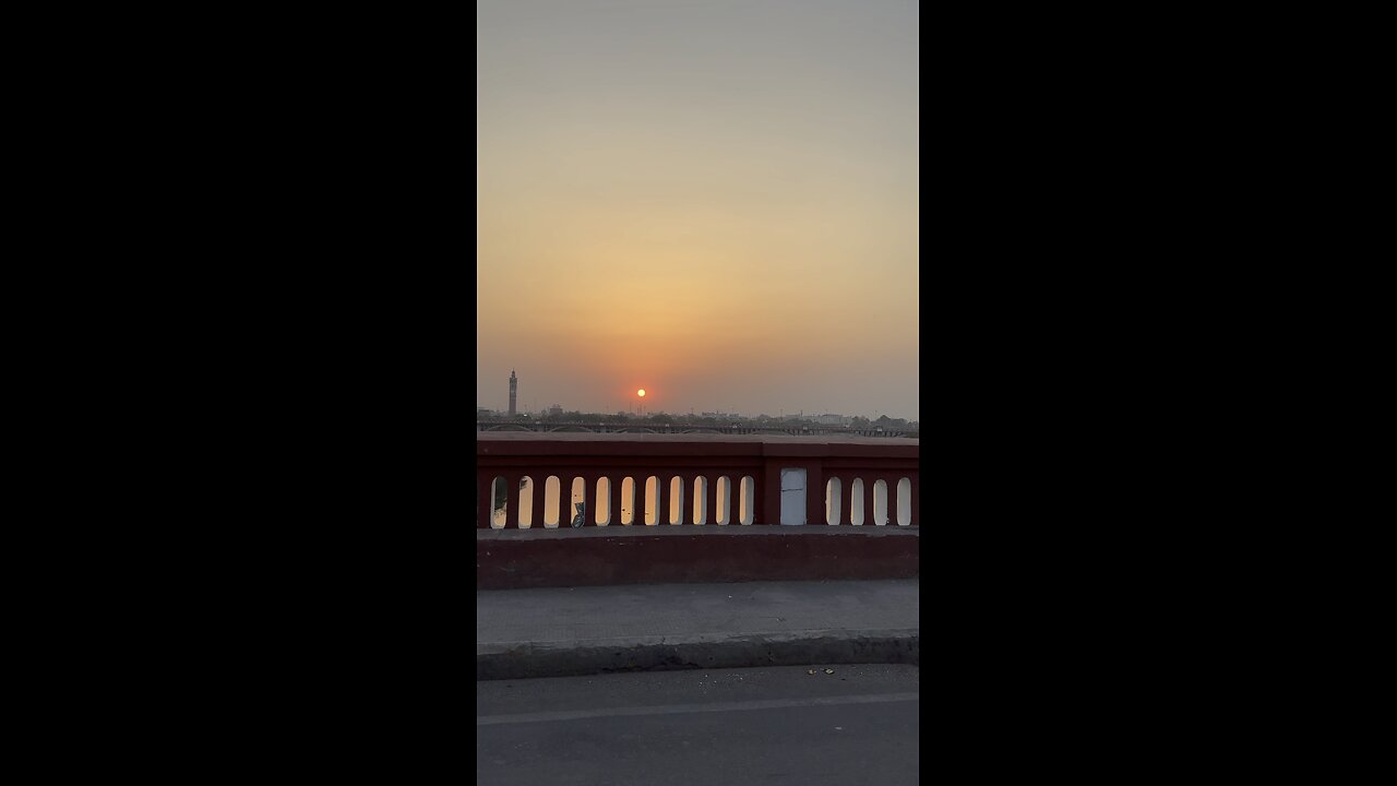 Sunset at lucknow