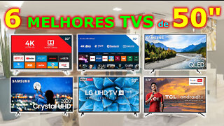 6 Melhores TVs de 50 Polegadas Para Comprar em 2021