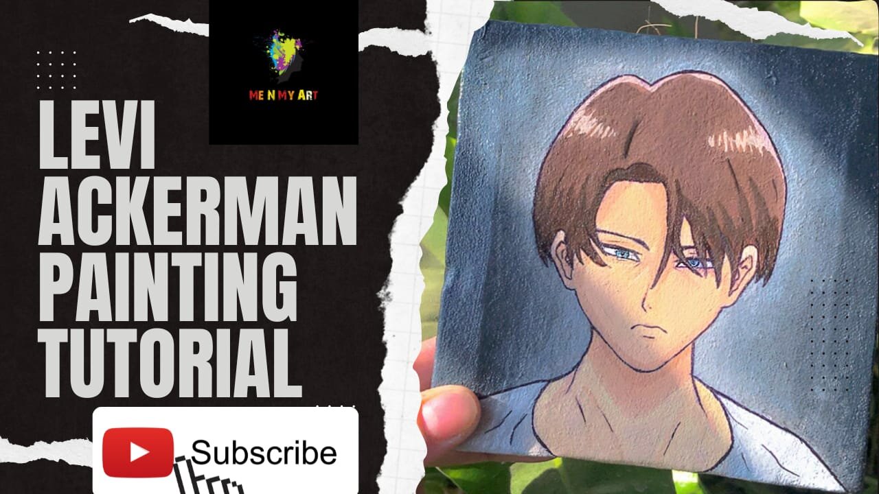 LEVI ACKERMAN PAINTING TUTORIAL