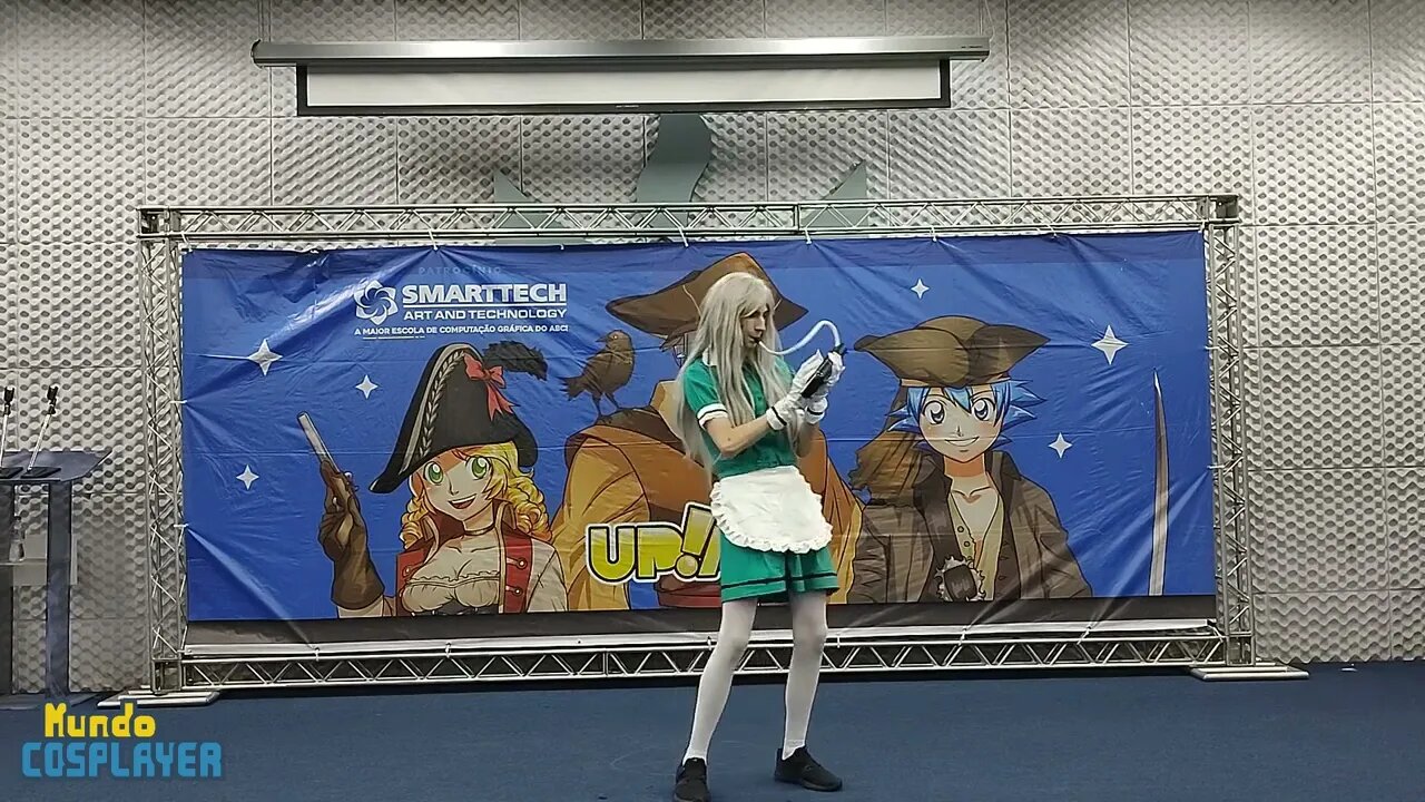 Apresentação Cosplay de Hideri Kanzaki de Blend S no Sábado de Up!ABC (2022)