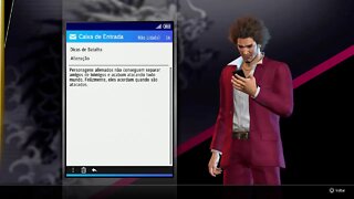 YAKUZA LIKE A DRAGON Ps5 conferindo o game