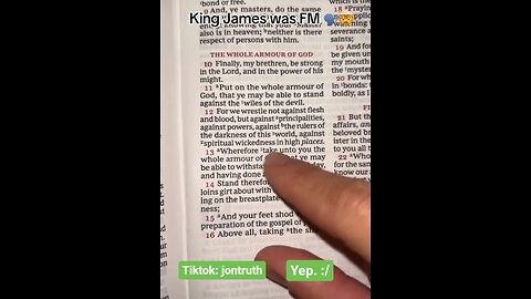 King James banned Geneva Bible and altered original translation for his benefit.