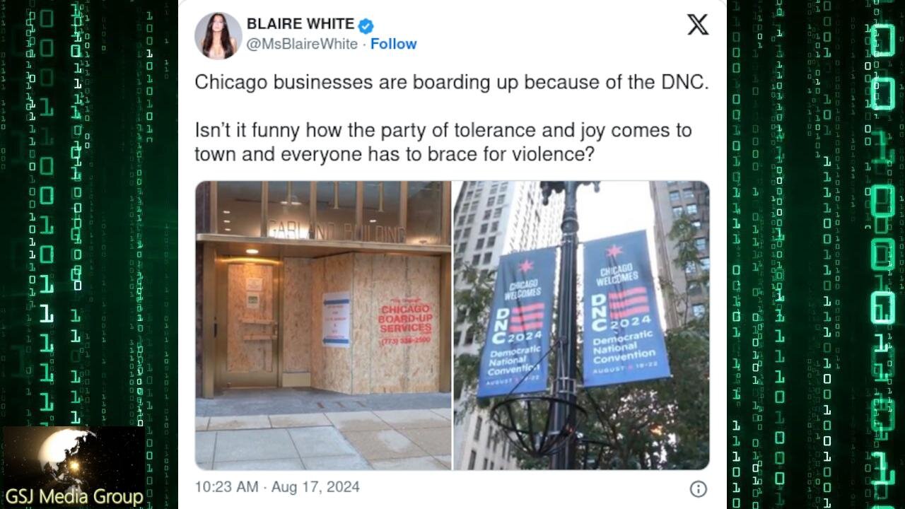 CHICAGO IS BOARDING UP CITY BEFORE DNC CONVENTION
