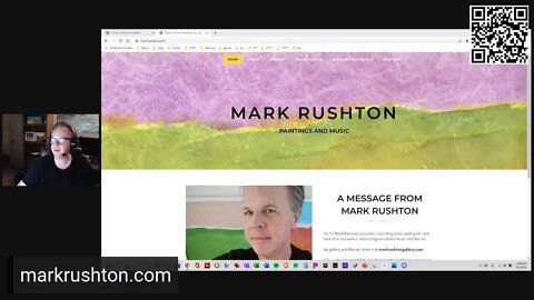 Saturday Night Art and Music Discussion with Mark Rushton