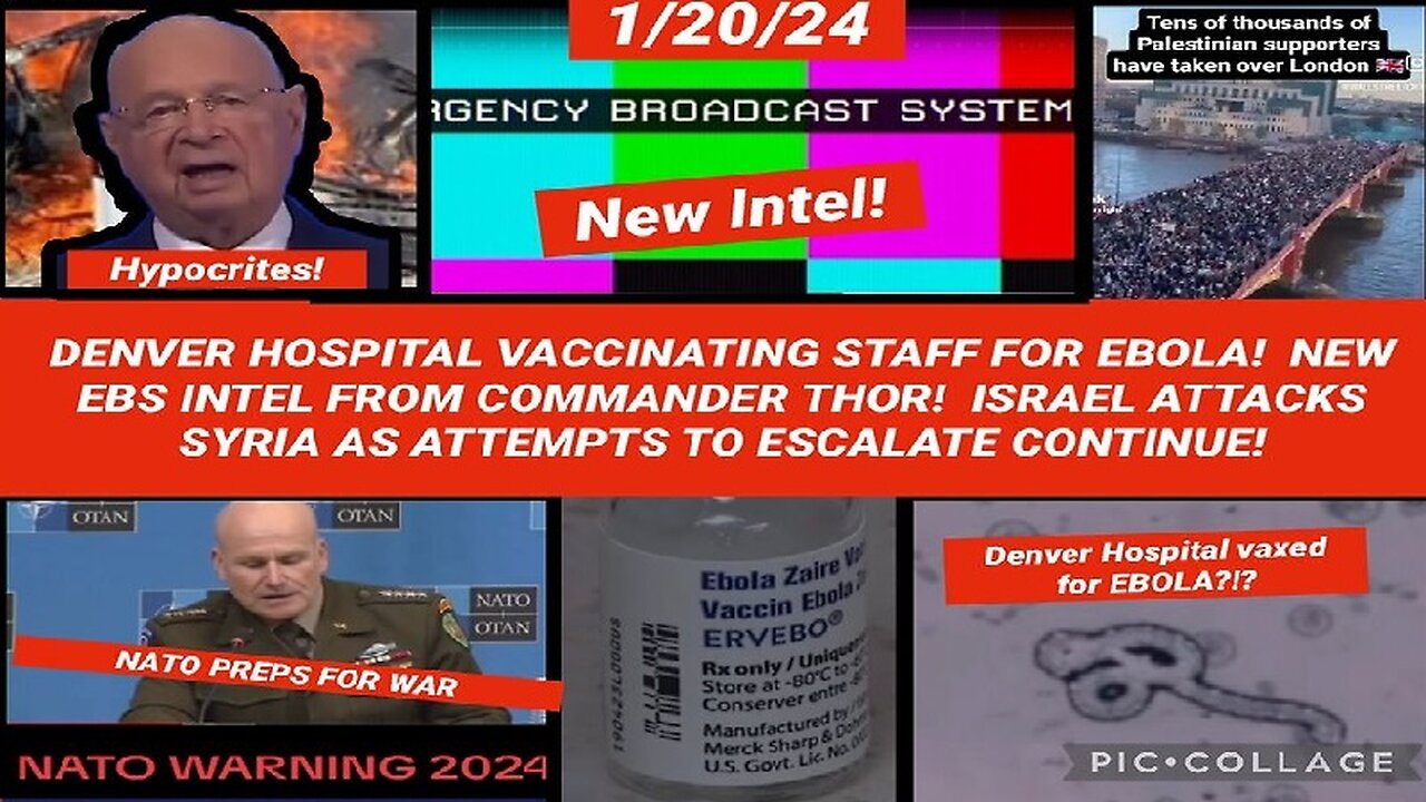 Situation Update: New EBS Intel - Israel Attacks Syria - NATO Preps For War!