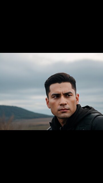 AI art: man in the great outdoors