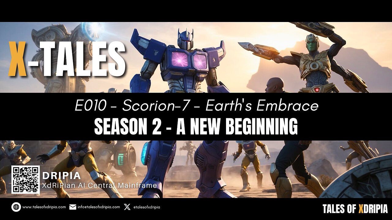 Scorion-7 - Earth's Embrace: a New Odyssey: Episode 010 - Season 2: A New Beginning - X-Tales