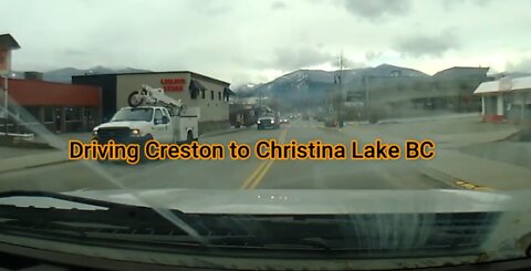 Creston to Christina. Traveling through the Passes in November 2020.