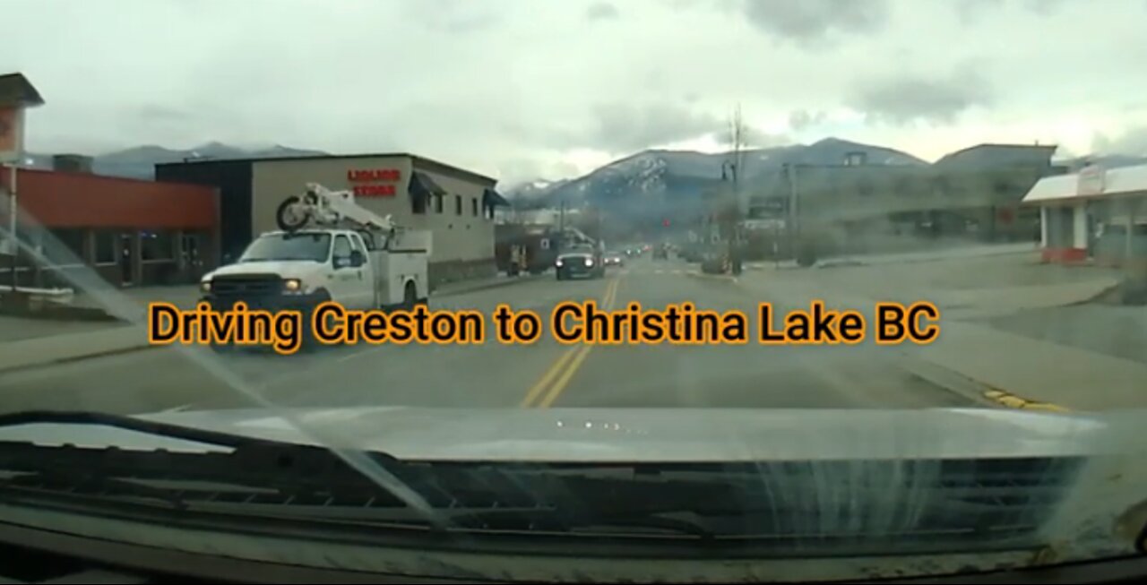 Creston to Christina. Traveling through the Passes in November 2020.