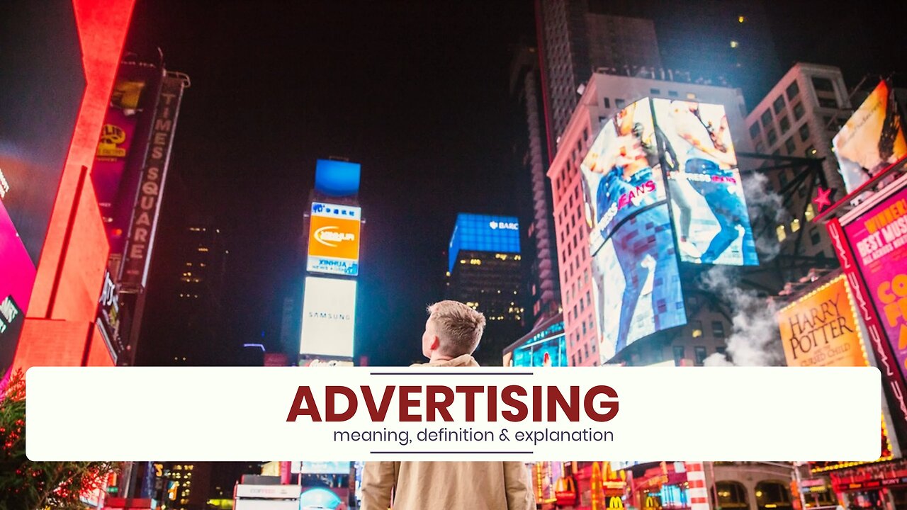 What is ADVERTISING?