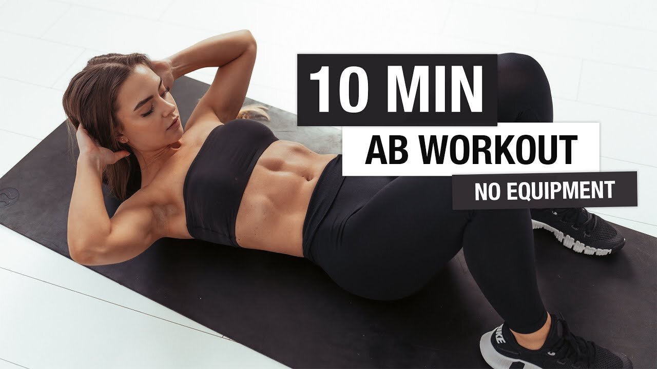 10 MIN AB WORKOUT (No Equipment)