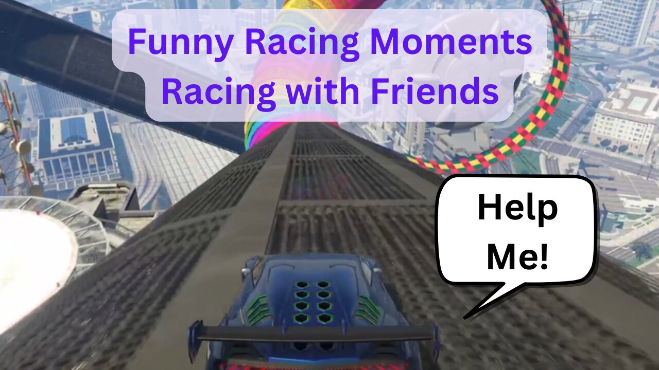GTA 5 Online Racing With Friends - Funny Moments & Shenanigans | Crazy Racing Series Part 1 / ?
