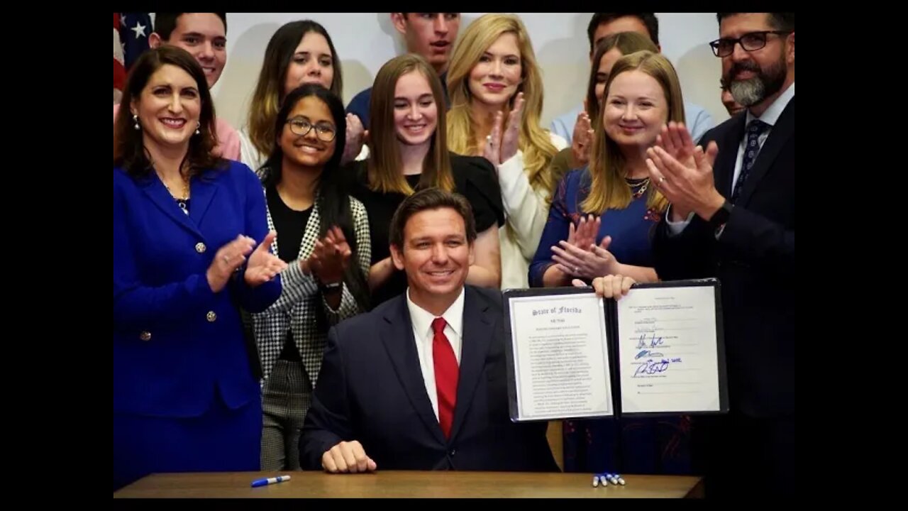 Ron Desantis is pummeling Disney and Groomers.