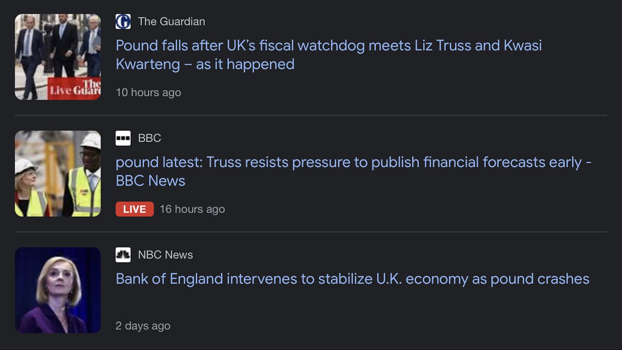 EXPOSED: Why The Media Are Blaming Liz Truss & Kwasi Kwarteng for the Pound Crashing