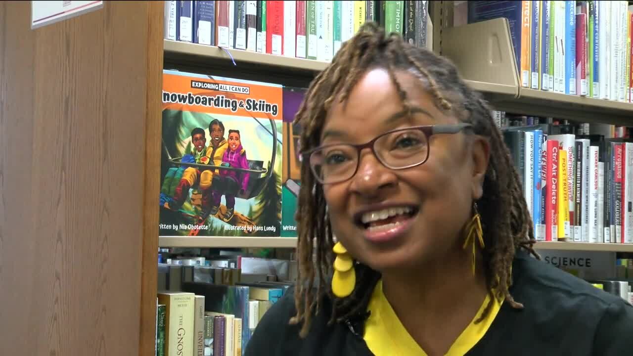 Author creating book series introducing children of color to different sports