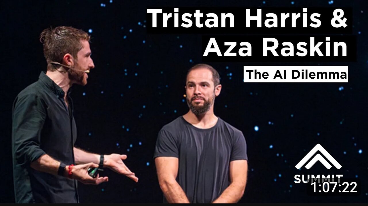 AI Takeover Center for Humane Technology CoFounders Tristan Harris and Aza Raskin discuss The AI Dilemma